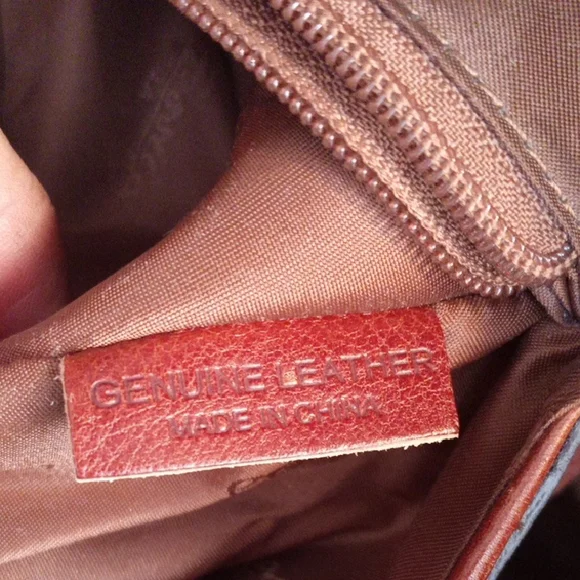 Fossil Rich Brown Leather Shoulder Bag - Picture 12 of 16